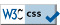 Nous respectons les standards du Web CSS Valide !